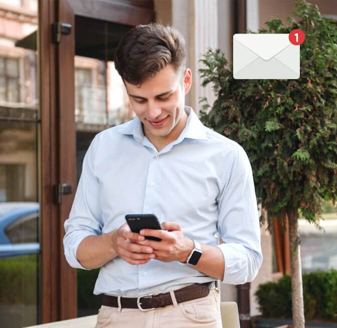 Email marketing converts 40x more Email Marketing Conversion